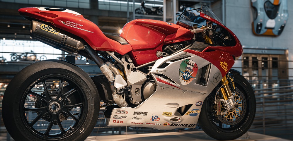 MV Agusta F4 1000 at Barber Vintage Museum. Photo by Joe Avila