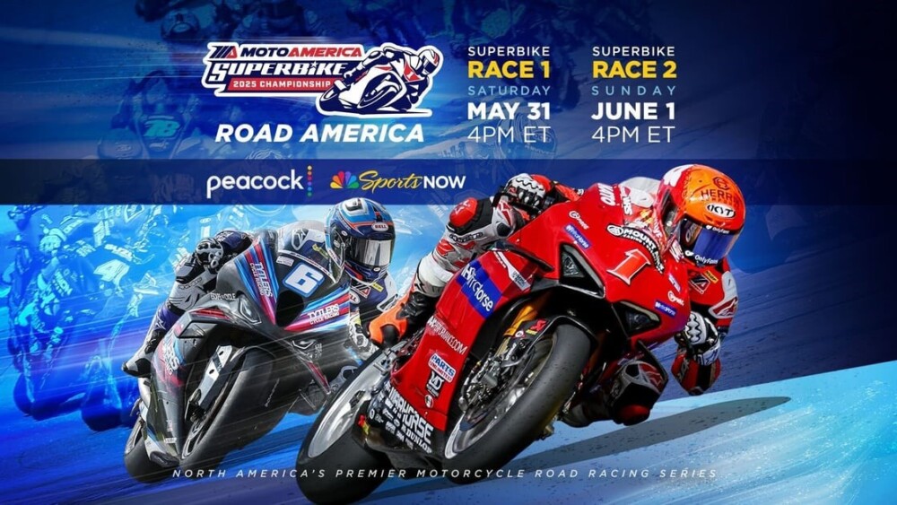 MotoAmerica Superbike Races broadcast
