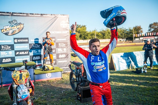 Halbert Returns to Race to FIM Flat Track World Championship - Cycle News