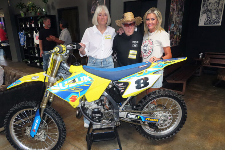 Larry Grismer (center) Vicki Haag (left) and Debbie Burnworth. Photo Mitch Friedman