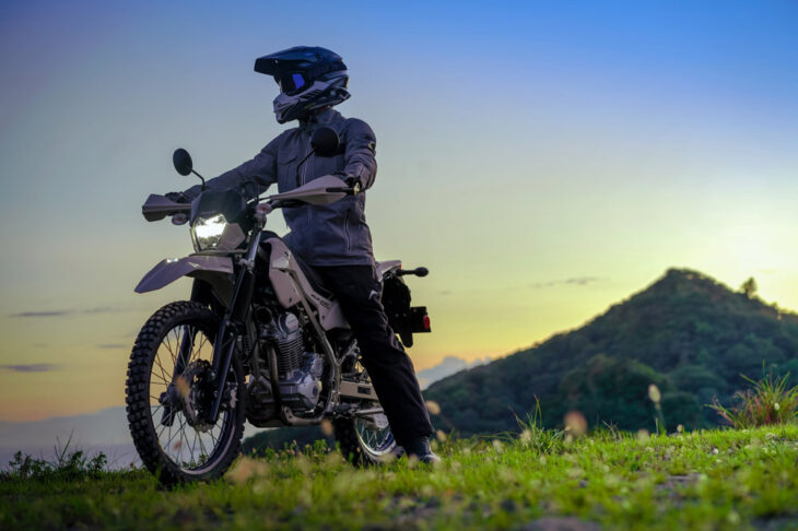 2026 Kawasaki KLX230 Sherpa S ABS dual sport motorcycle
