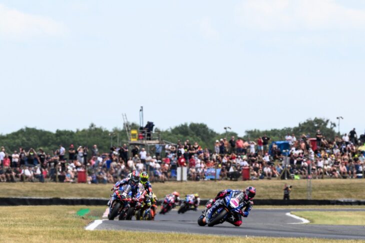 Bradley Ray (28) at 2025 Snetterton BSB