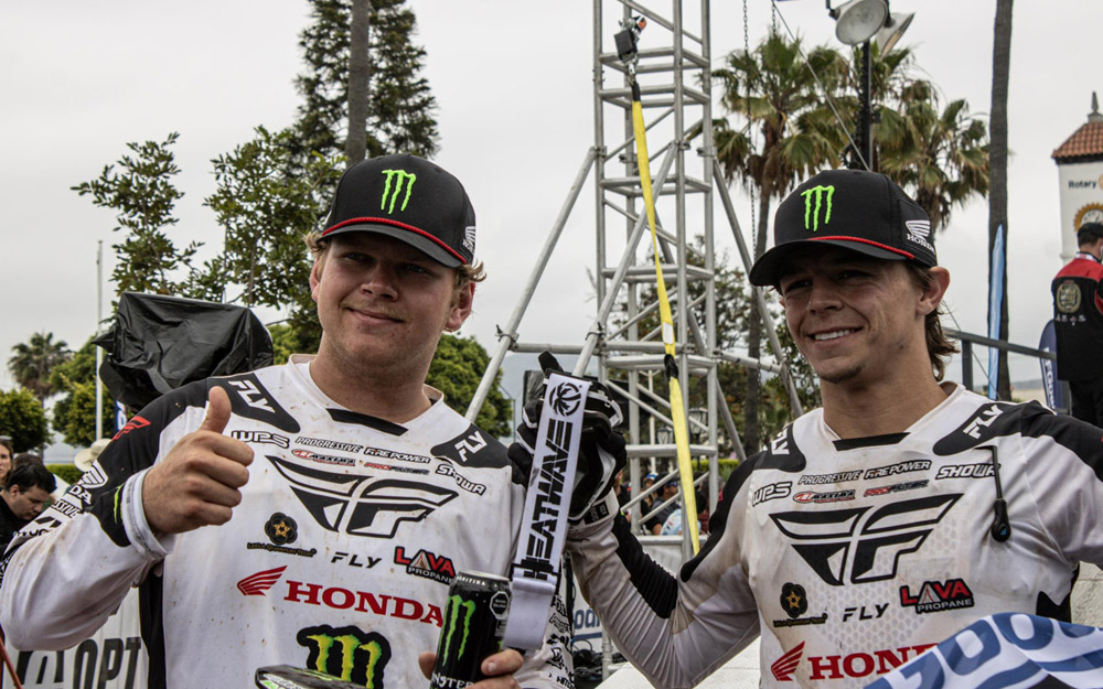 Carter Klein (left) and Tyler Lynn (right) at 2025 Baja 500