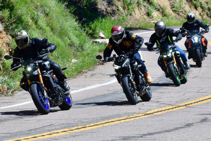 Cycle News Magazine Middleweight Naked-Bike Shootout