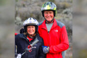 Lane Leavitt (right) and Debbie Evans