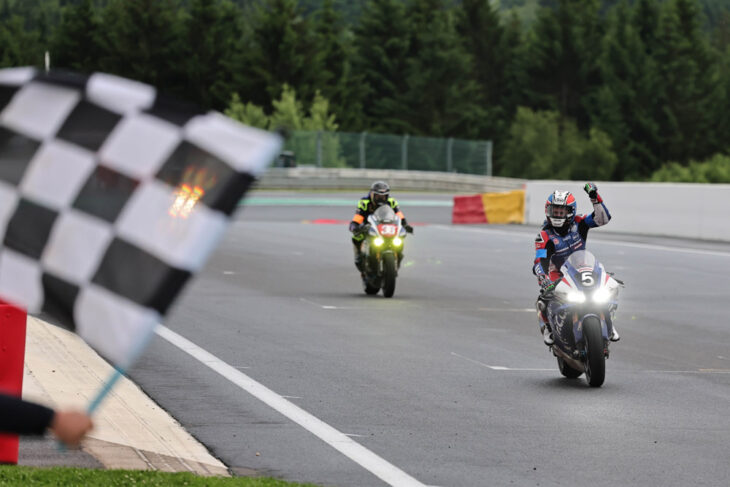 F.C.C. TSR Honda bike at 2025 8 Hours of Spa