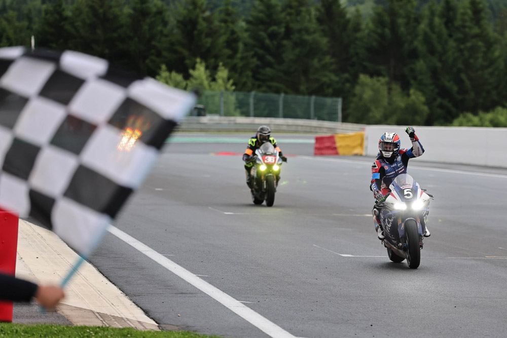 F.C.C. TSR Honda bike at 2025 8 Hours of Spa