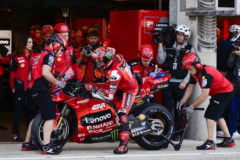 Francesco Bagnaia, French MotoGP, 10 May 2025. Photo by Gold and Goose