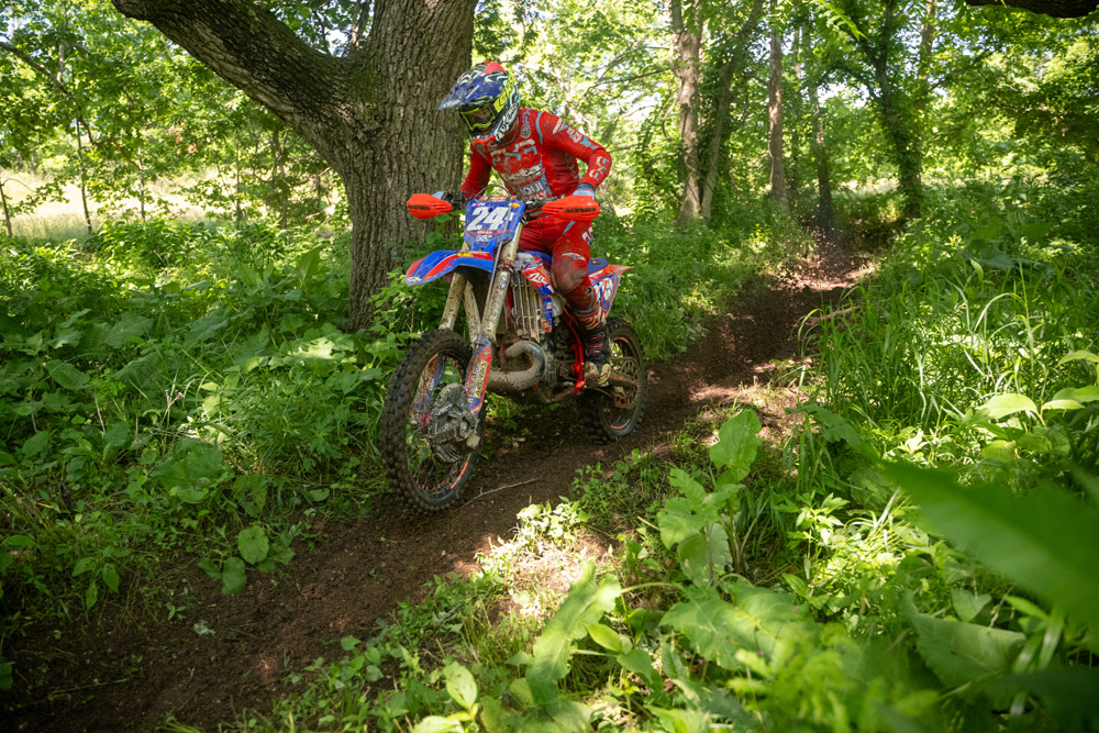 Jhak Walker at 2025 Flying W National Enduro in Missouri