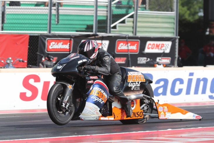 John Hall at 2025 NHRA Nationals in Norwalk
