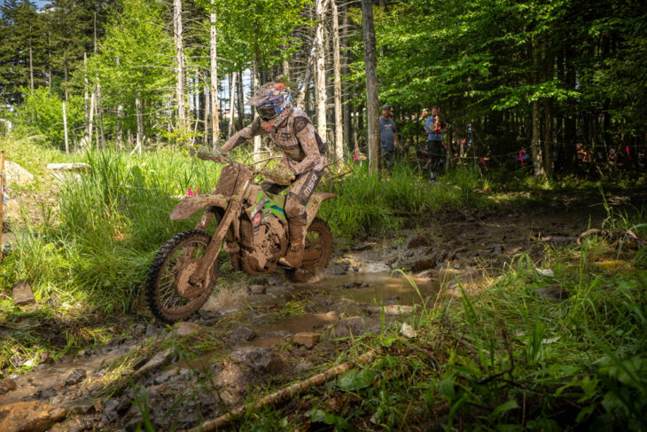 Josh Toth at 2025 Snowshoe GNCC