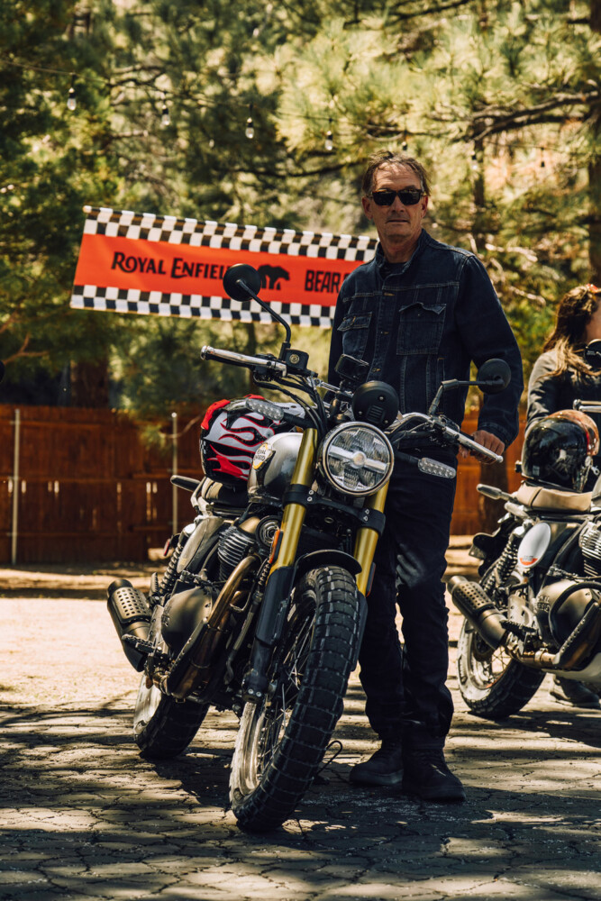 Kit Palmer with 2025 Royal Enfield Bear 650