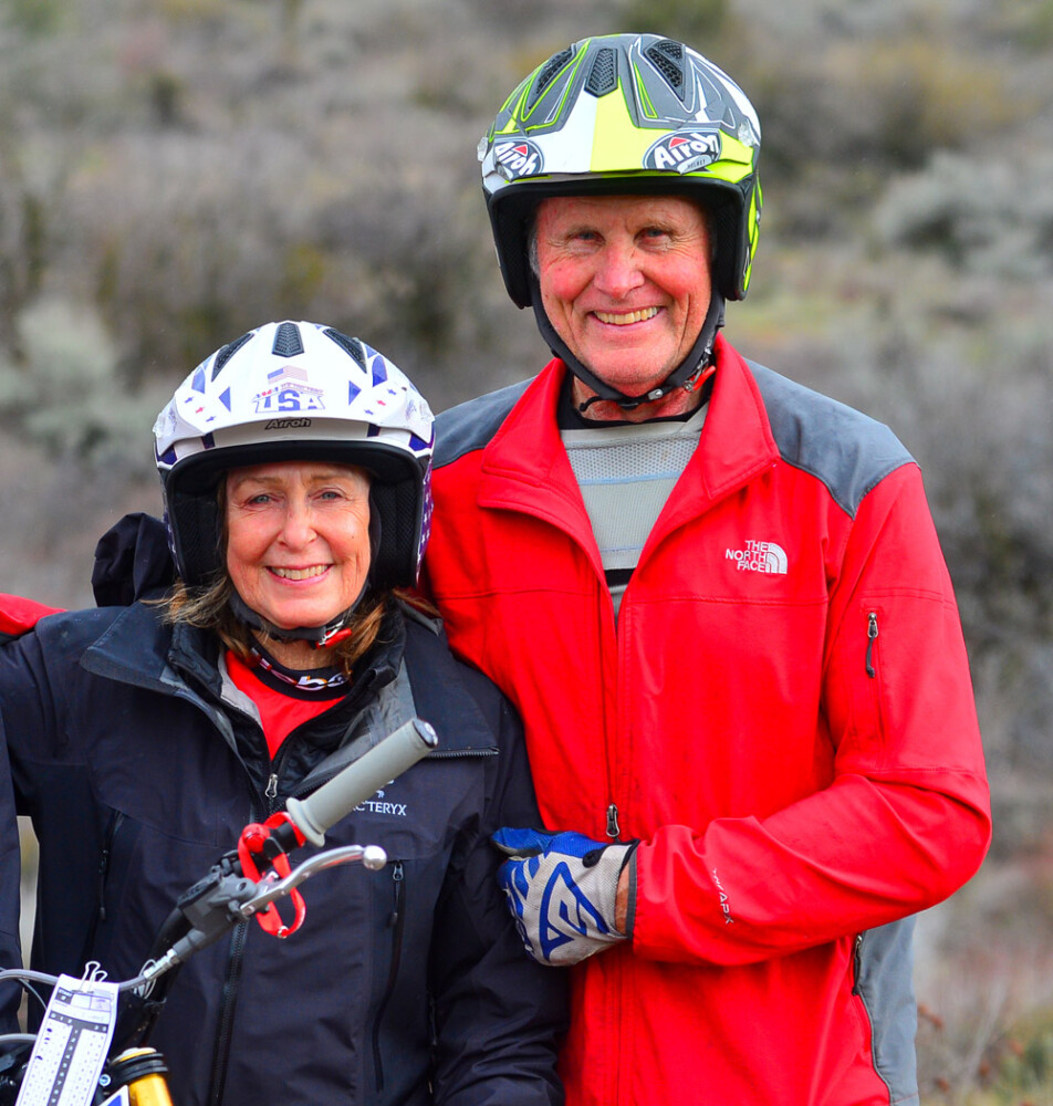 Lane Leavitt (right) and Debbie Evans