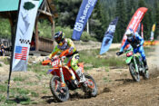 Mateo Oliveira and Layton Smail at 2025 Mt. Shasta Ski Park WHS