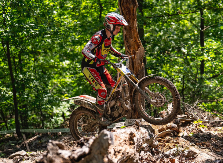 Thomas Keady at 2025 Next Gen MotoTrials