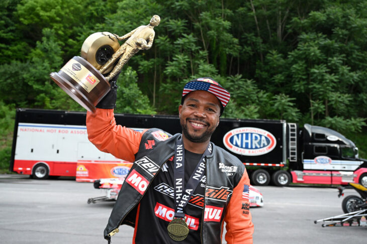 Richard Gadson at 2025 NHRA Thunder Valley Nationals in Bristol