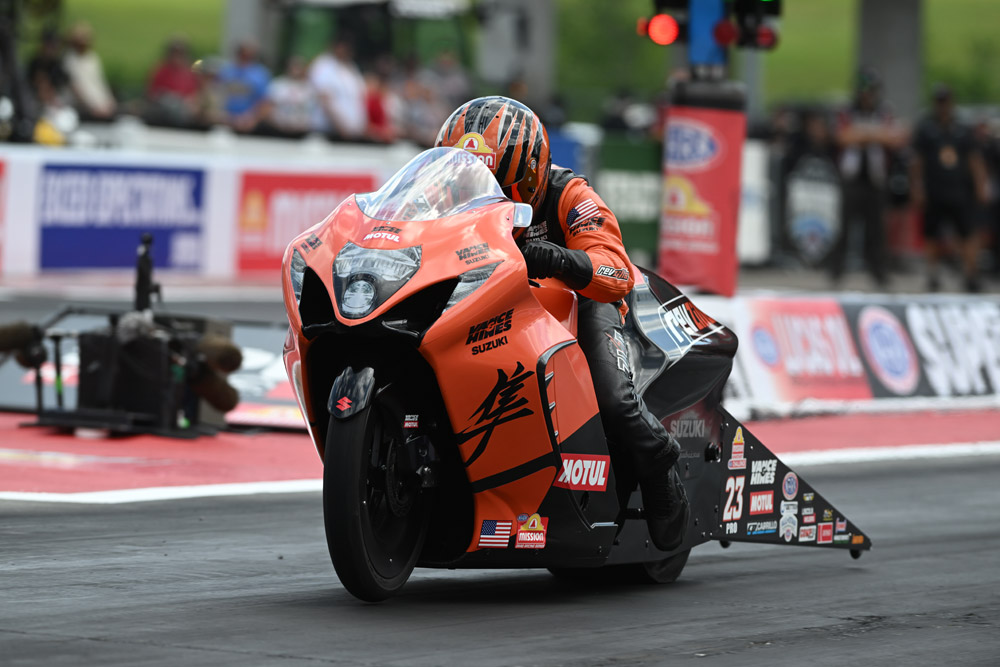 Richard Gadson at 2025 NHRA Thunder Valley Nationals in Bristol