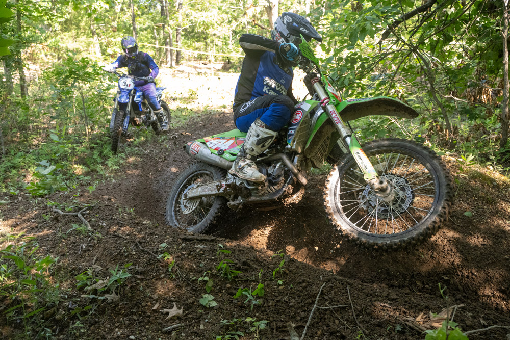 Steward Baylor Jr at the Flying W National Enduro in Missouri