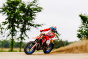 Trevor Brunner at Ohio 2025 CTR Flat Track