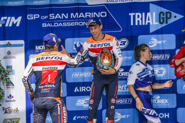 2025 TrialGP of San Marino podium