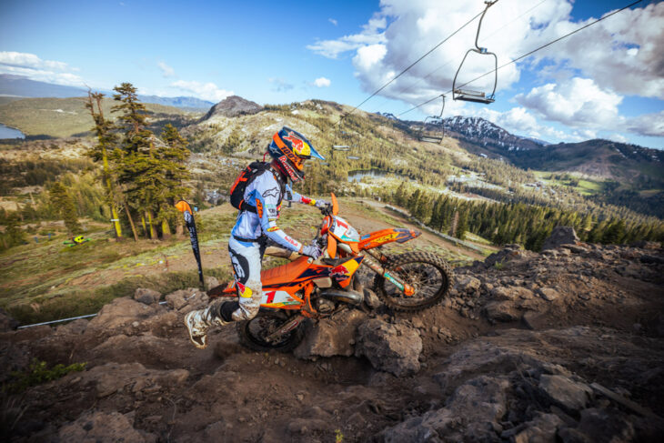 Trystan Hart at 2025 Donner Hard Enduro