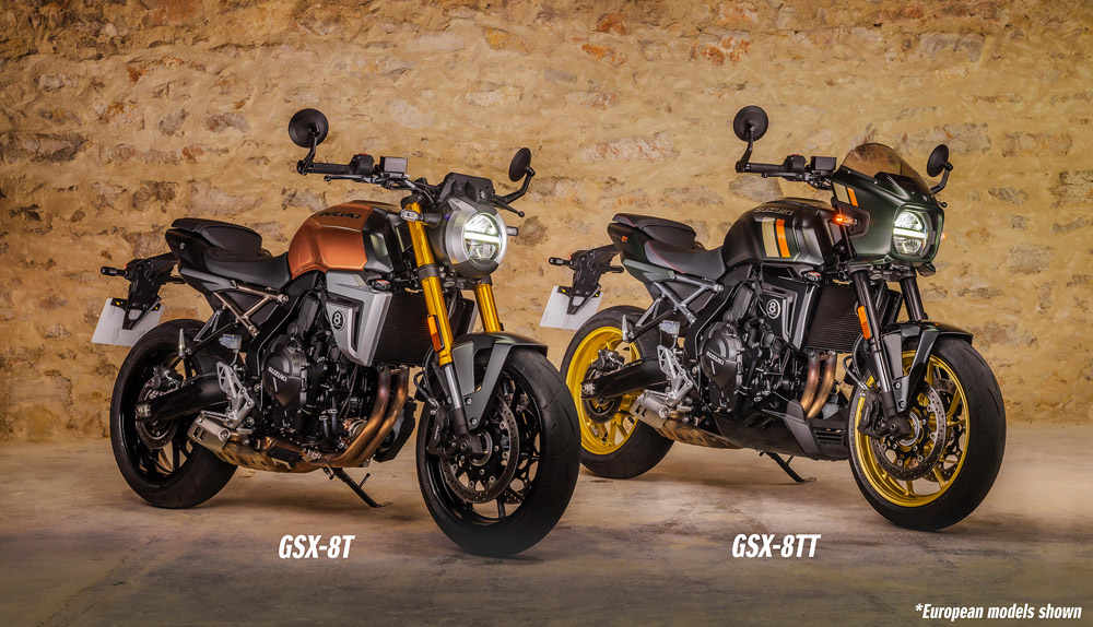 Suzuki는 2026 GSX-8T 및 GSX-8TT«MotocyCledaily.com- 모터, 소개, 제품 리뷰 및 자전거 리뷰에 대한 회전으로 복고풍으로 간다.