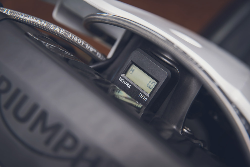 2026 Triumph TF 250-X hour meter 2026 Triumph TF 250-X hour meter