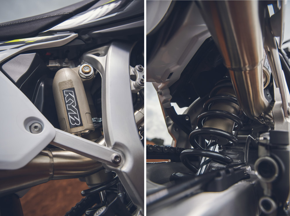 2026 Triumph TF 250-X rear suspension 2026 Triumph TF 250-X rear suspension