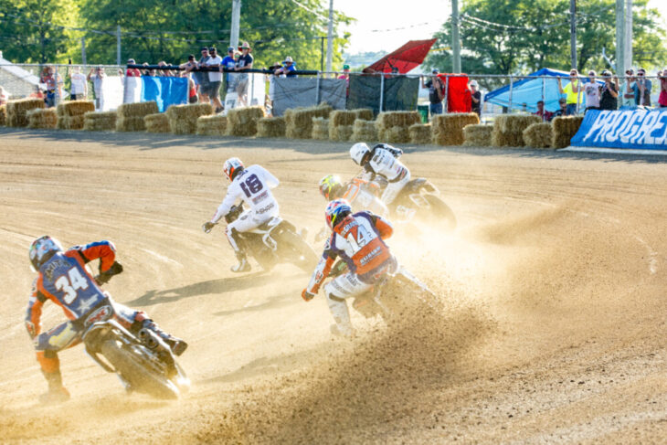 AFT SuperTwins riders Lima Half-Mile