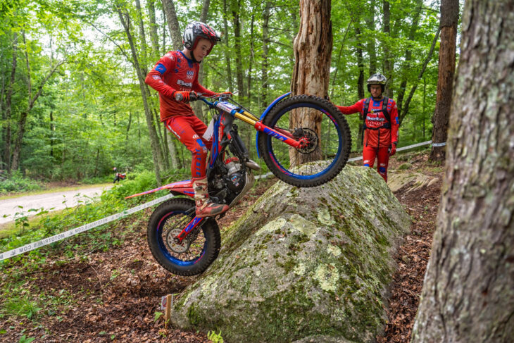 Bennett Hubner at Rhode Island Next Gen MotoTrials