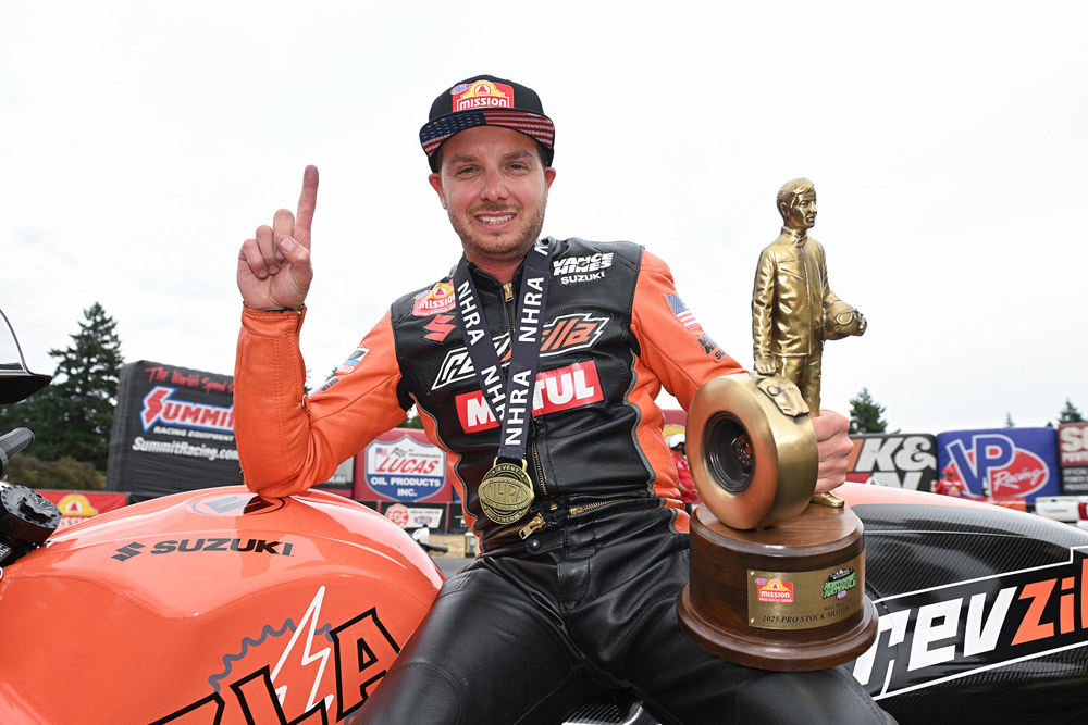 Gaige Herrera at 2025 NHRA Northwest Nationals