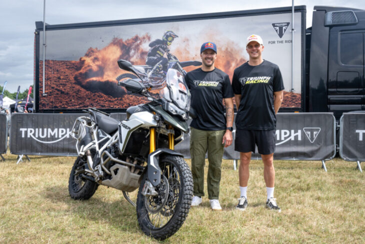 Jonny Walker and Sam Sunderland Triumph Motorcycles 2025 Red Bull Romaniacs