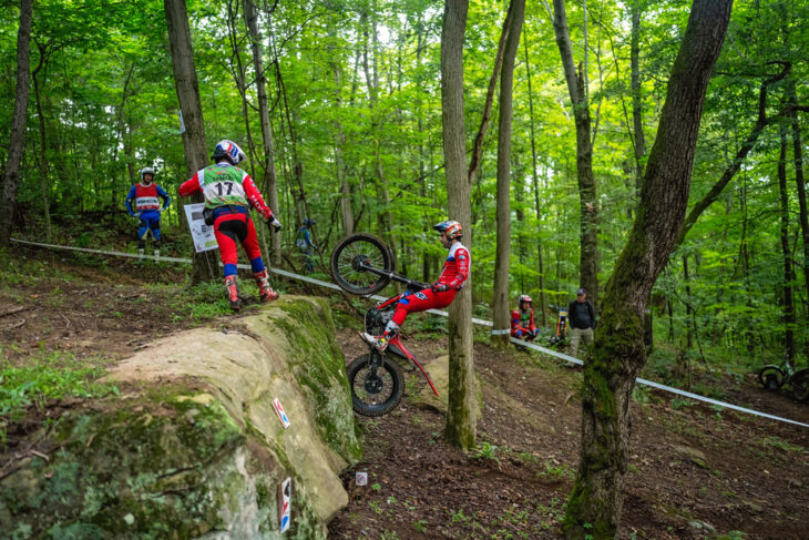 Spaniard Jorge Casales celebrated his birthday on Sunday by winning the 2025 AMA MotoTrials Championship in Ohio