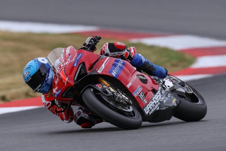 Josh Herrin and his Warhorse HSBK Racing Ducati