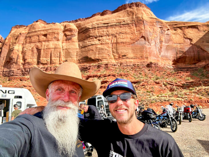 Lance Coury, Sr. (left) and Lance Coury, Jr