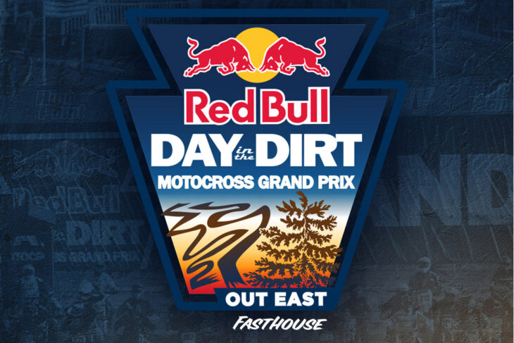 Red Bull Day in the Dirt Out East 2025 logo
