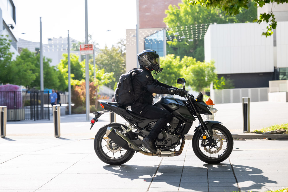2025 Honda CB750 Hornet in town
