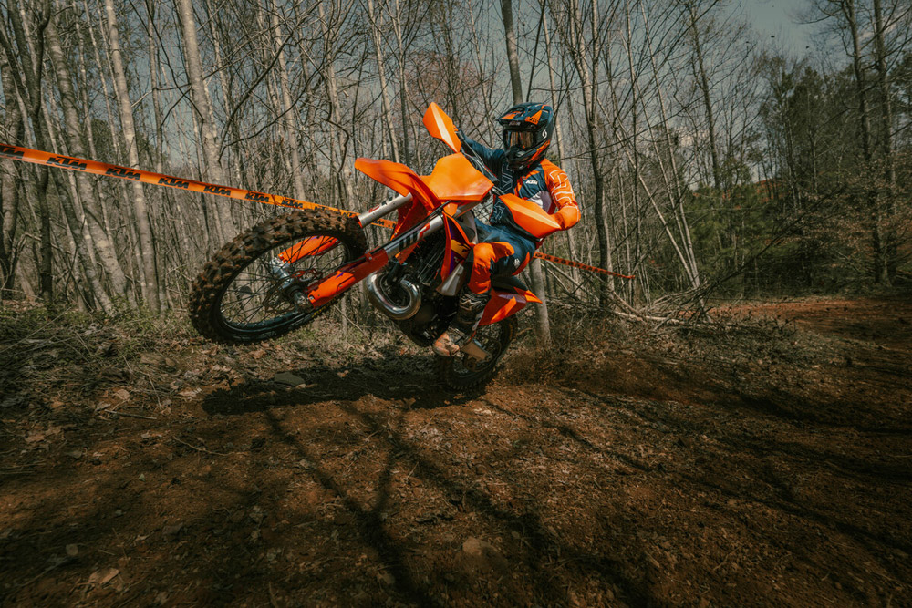 2026 KTM XC action