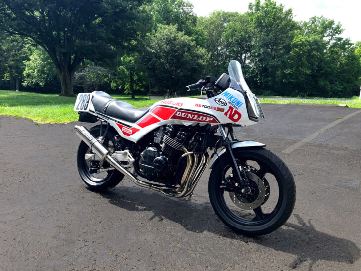 AMA Hall of Fame raffle bike 1985 Suzuki GS750