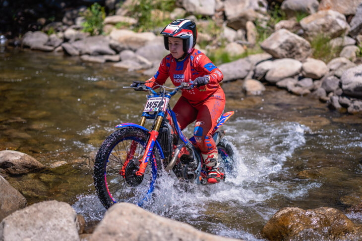 Abigail Buzzelli at 2025 NextGen MotoTrials New Mexico