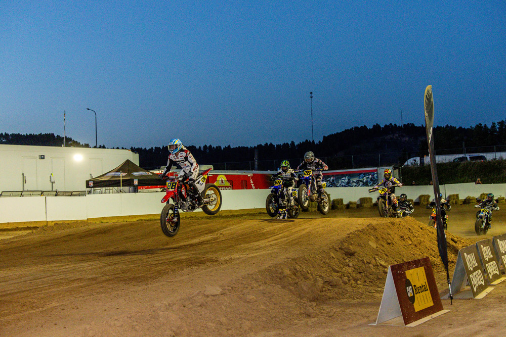 Chase Saathoff (88) and Tom Drane (59) at 2025 Sturgis TT