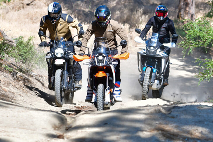 Cycle News Magazine 2025 Lightweight Adventure Bike Comparison