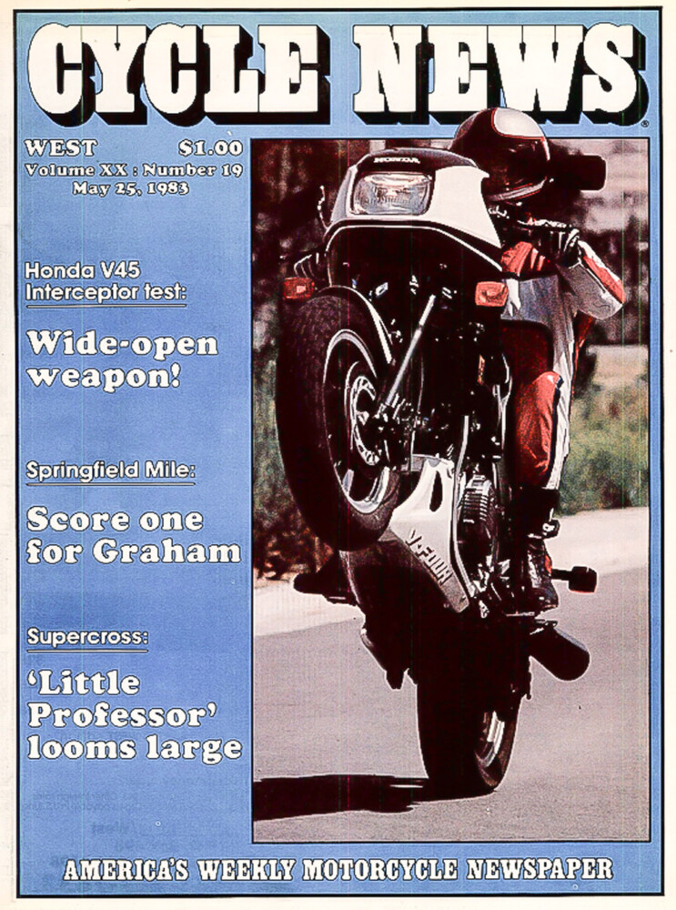 Archives Column | 1983 Honda V45 Interceptor VF750F