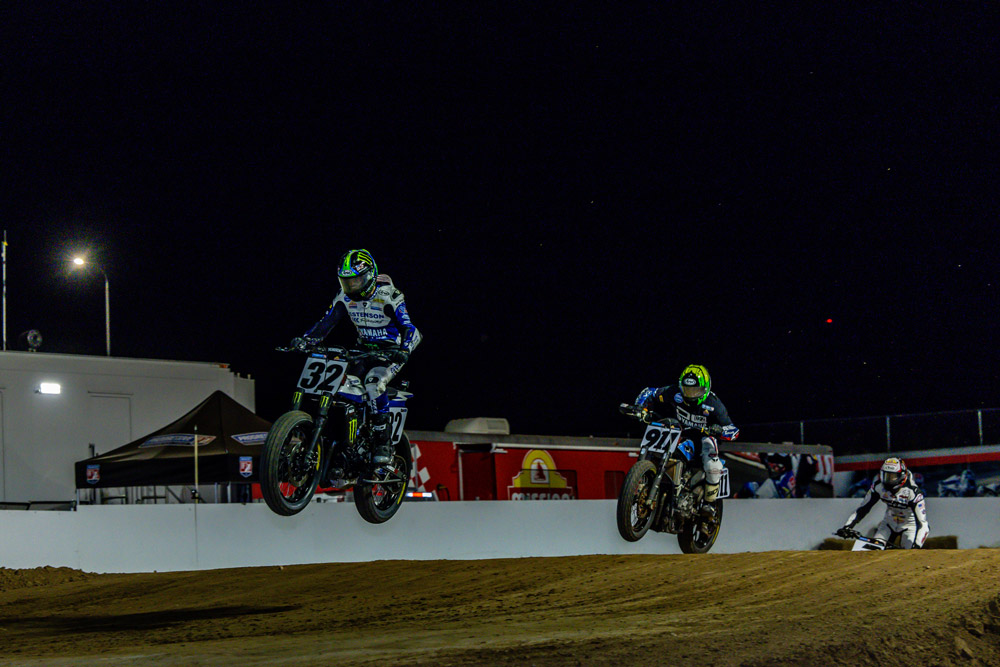 Daniels (32) and Briar Bauman (3) at 2025 Sturgis TT