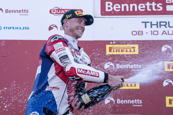 Danny Kent at 2025 BSB Thruxton