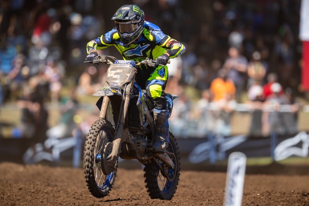 Eli Tomac at Washougal Pro MX. Photo Align Media