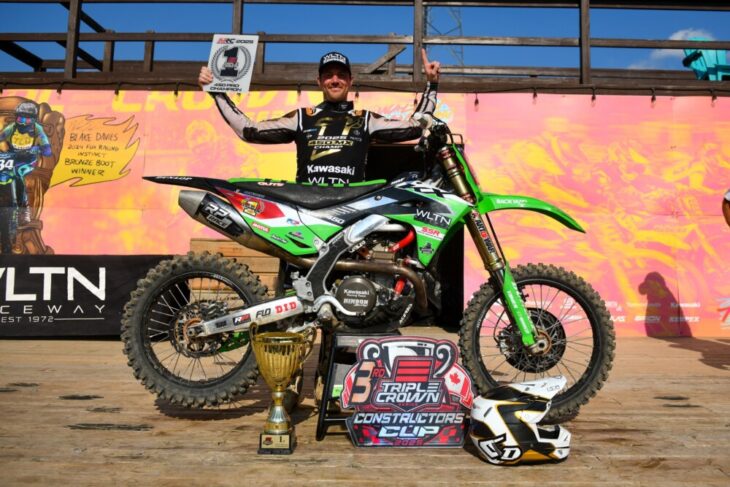 Phil Nicoletti at 2025 450 Canadian National Pro Championship final