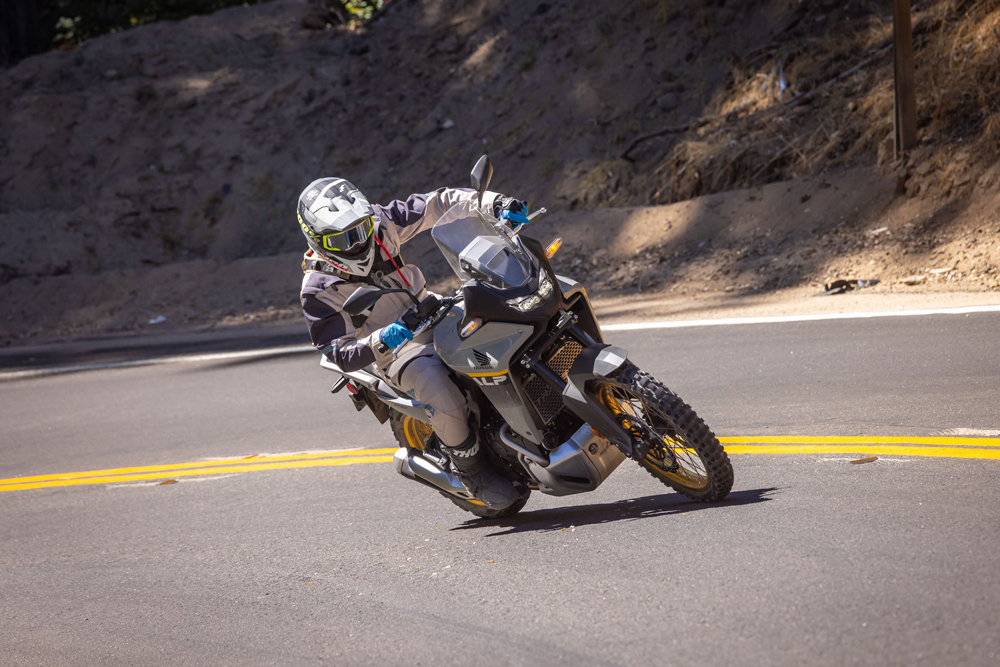 2025 Honda XL750 Transalp action 2025 Honda XL750 Transalp action