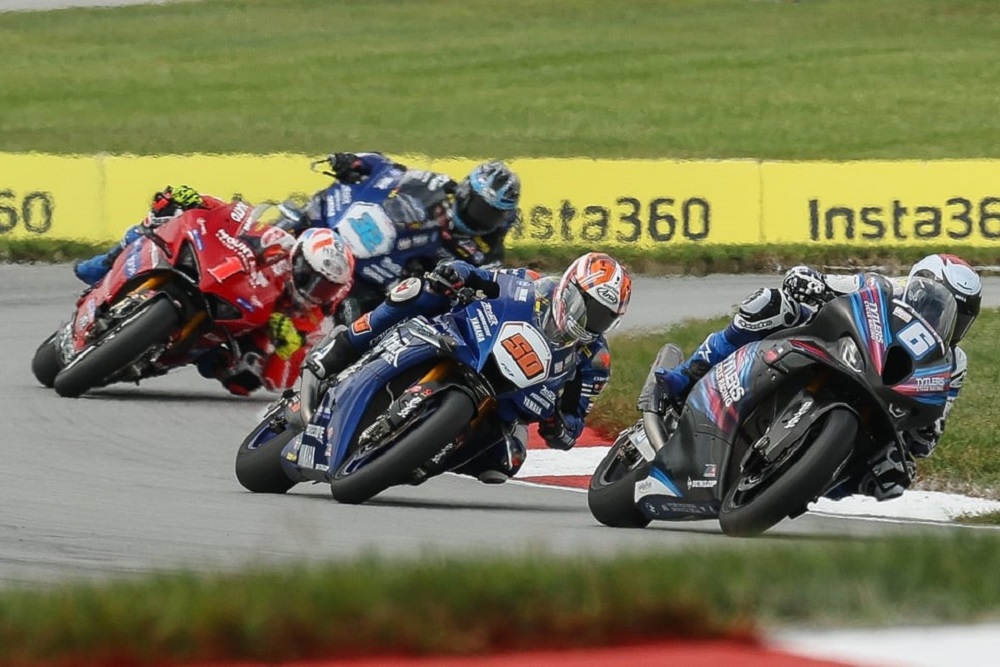 2025 MotoAmerica Superbike racers