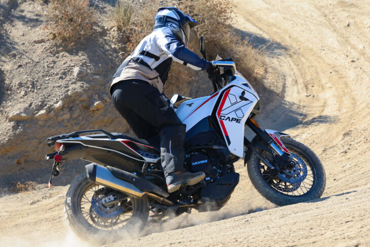 2026 Moto Morini X-Cape 700 action